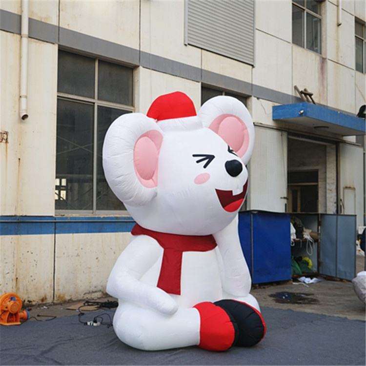 Inflatable Cartoon Mouse Decoration Meichen Event Display Advertising Inflatable Factory Direct Supply