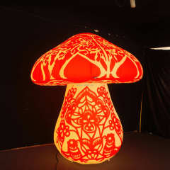 Outdoor Inflatable Fairy Tale Mushroom House Prop Meichen Theme Park Event Decoration Inflatable Factory Direct Supply