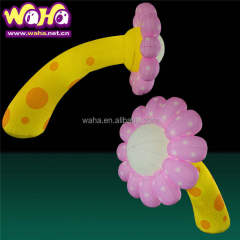 Custom Cute Chubby Flower Inflatable Decoration for Mall Display Decoration | Professional Inflatable Factory Manufacturer