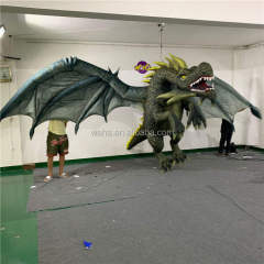 LED Hanging Inflatable Western Dragon Light up Decoration Meichen Night Event Advertising Inflatable Factory Direct Supply