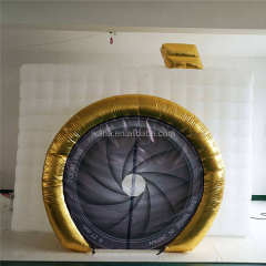 Custom White Inflatable Photo Booth Shelter Tent for Mall Event Display Decoration | Direct Inflatable Factory