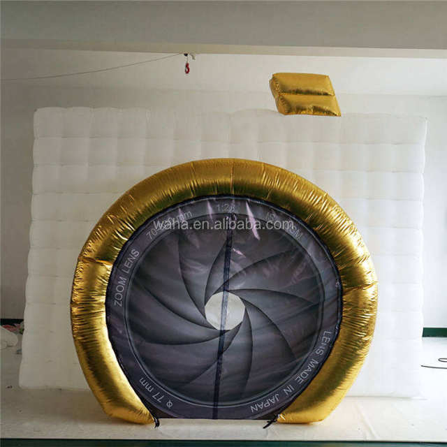 Custom White Inflatable Photo Booth Shelter Tent for Mall Event Display Decoration | Direct Inflatable Factory