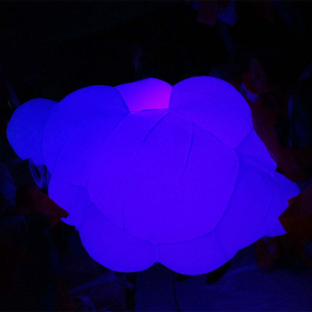 Custom Floating LED Cloud Inflatable for Festival and Event Display Decoration | OEM Inflatable Factory
