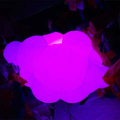 Custom Floating LED Cloud Inflatable for Festival and Event Display Decoration | OEM Inflatable Factory