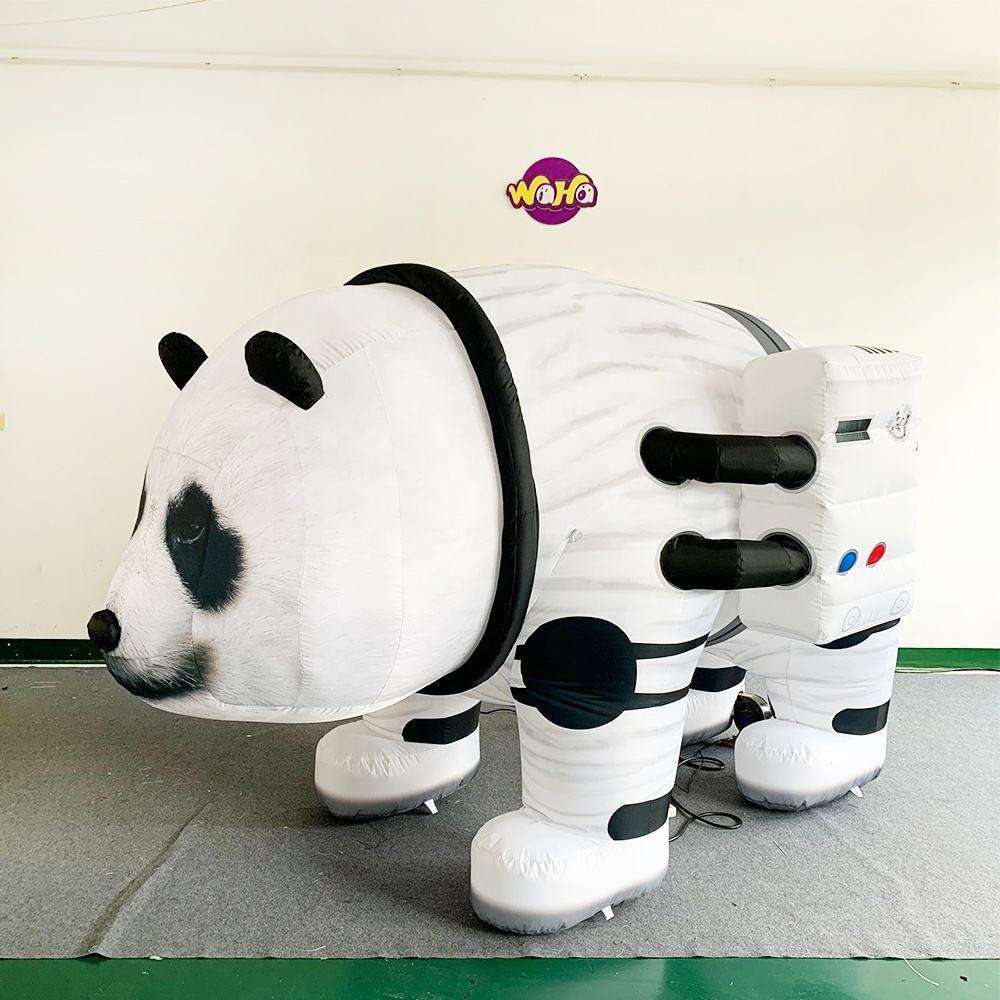 Custom LED Astronaut Family Inflatable Decoration for Event Display Decoration | Professional Inflatable Factory
