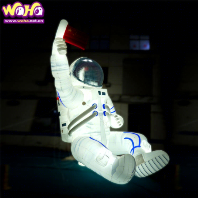 Custom Giant LED Astronaut Inflatable Decoration for Mall Event Display Decoration  Professional Inflatable Factory Manufacturer