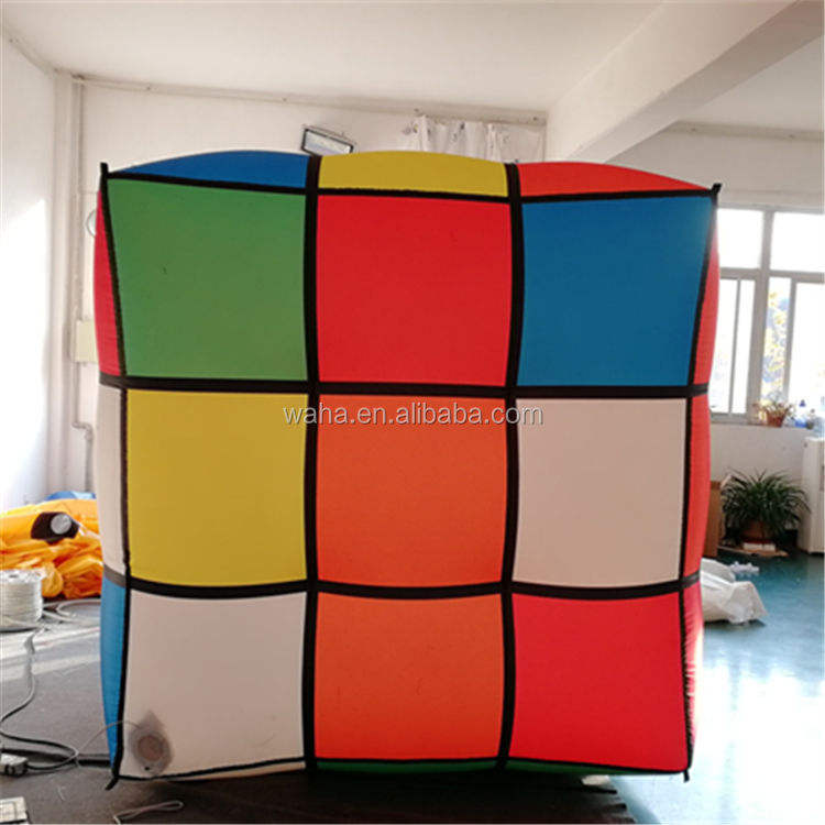 Inflatable Magic Cube Decoration Meichen Outdoor Event Display Advertising Inflatable Factory Direct Supply