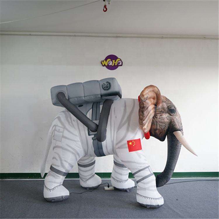 Giant Inflatable Cosmic Elephant Model Meichen Space Theme Event Decoration Inflatable Factory Direct Supply