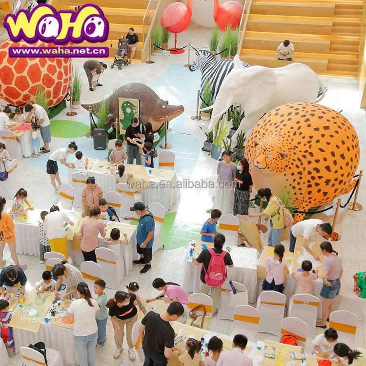 Outdoor Inflatable Cartoon Animal Ball Prop Meichen Park Event Decoration Inflatable Factory Direct Supply