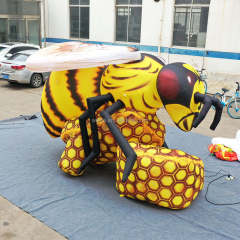 Custom Giant Bee Inflatable Decoration for Event Display Decoration | Professional Inflatable Factory Manufacturer