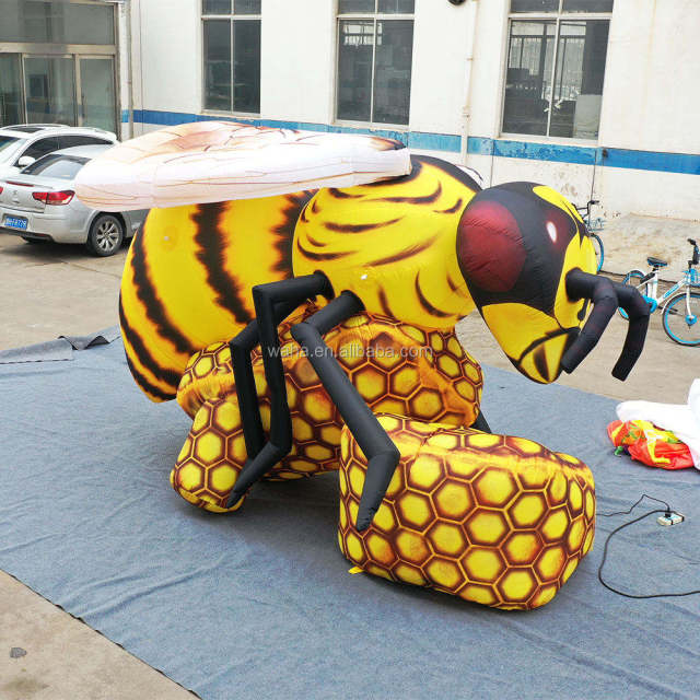 Custom Giant Bee Inflatable Decoration for Event Display Decoration | Professional Inflatable Factory Manufacturer
