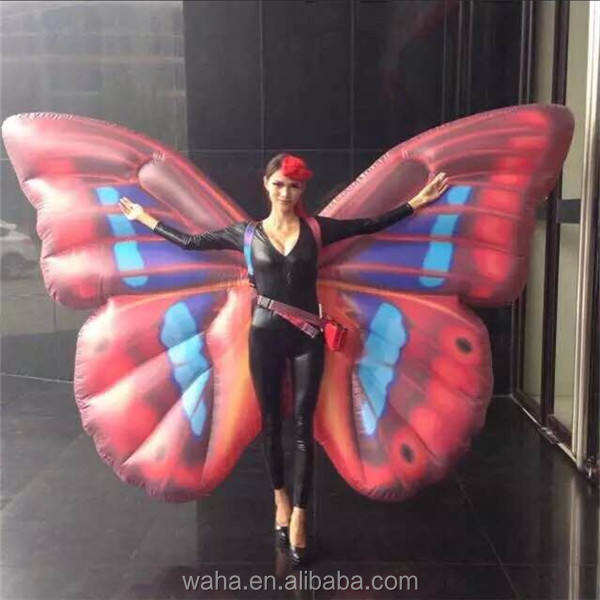 Inflatable Butterfly Fairy Costume Meichen Festival Parade Performance Inflatable Factory Direct Supply