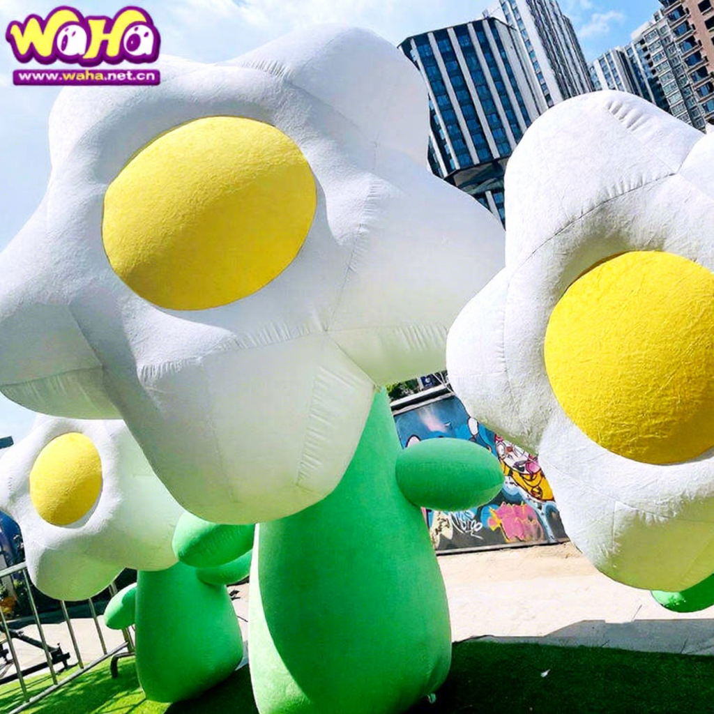 Giant Inflatable Floral Display Meichen Exhibition Festival Advertising Inflatable Factory Direct Supply
