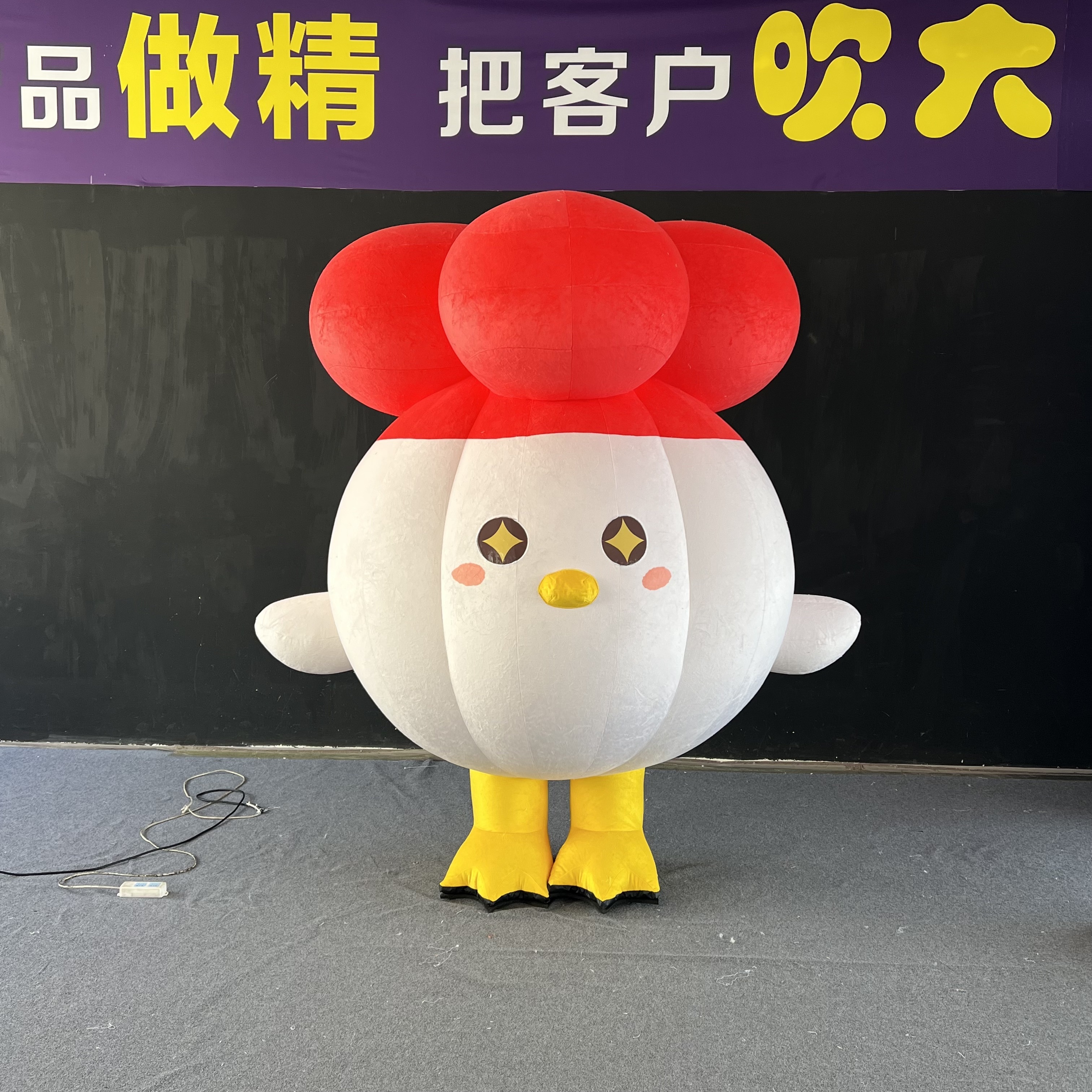 Custom Cute Chick Inflatable Decoration for Mall Display Decoration | Professional Inflatable Factory Manufacture