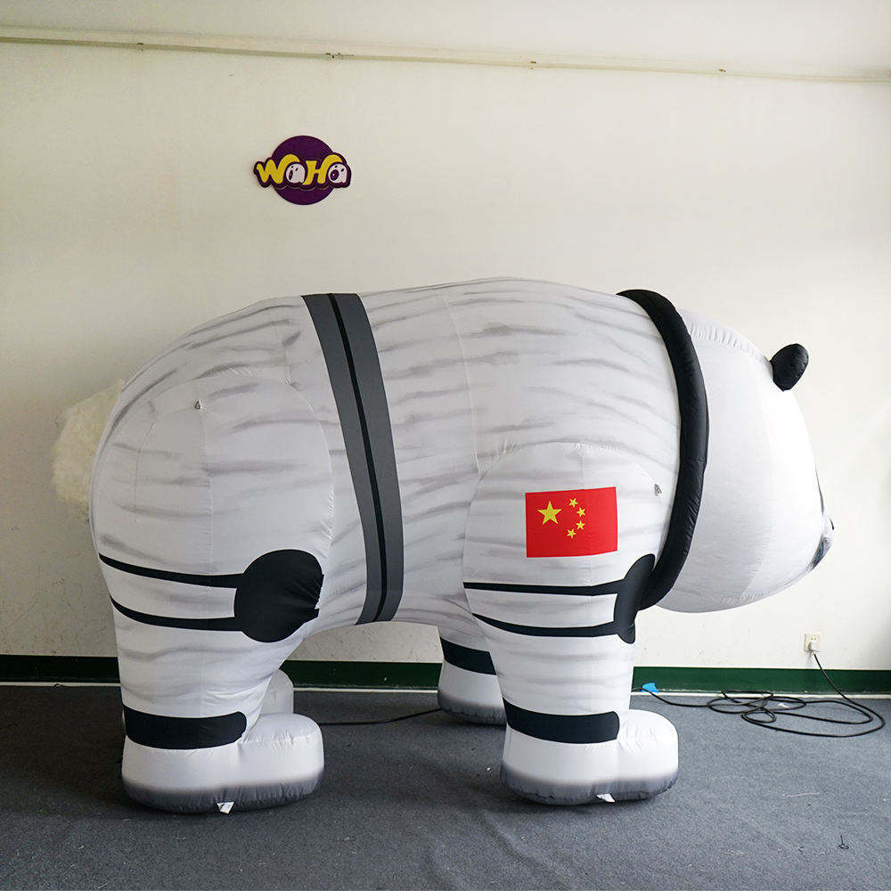 Custom LED Astronaut Family Inflatable Decoration for Event Display Decoration | Professional Inflatable Factory