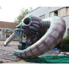 Giant Inflatable Halloween Skull Head Decoration Meichen Haunted Event Display Inflatable Factory Direct Supply