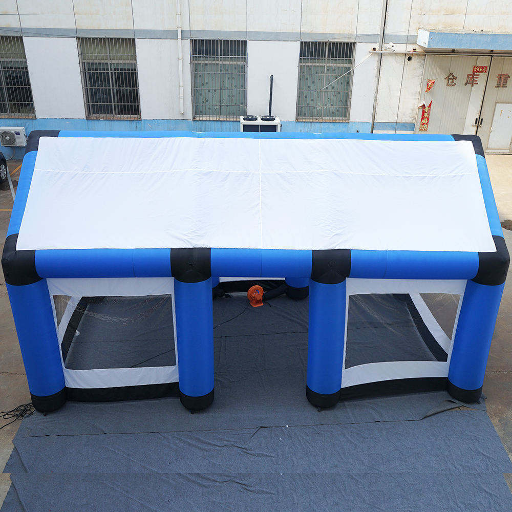 Giant Blue House Inflatable Dome Tent for Festival Display Decoration | OEM Inflatable Factory
