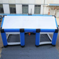 Giant Blue House Inflatable Dome Tent for Festival Display Decoration | OEM Inflatable Factory