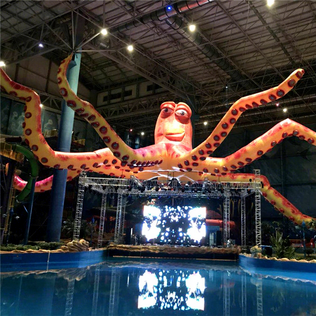 Giant Inflatable Ocean Octopus Light up Display Meichen Festival Event Advertising Inflatable Factory Direct Supply