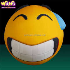 Custom Soybean Face Inflatable Decoration for Mall Display Decoration | Professional Inflatable Factory Manufacturer