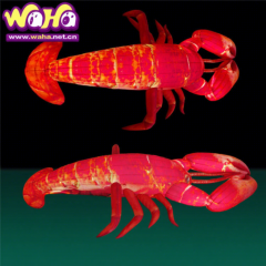 LED Illuminated Lobster Inflatable Sculpture for Mall Display Decoration | OEM Inflatable Factory