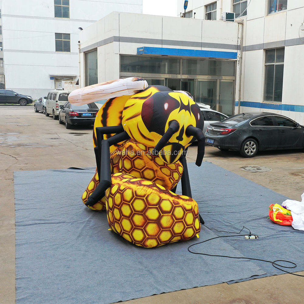 Custom Giant Bee Inflatable Decoration for Event Display Decoration | Professional Inflatable Factory Manufacturer