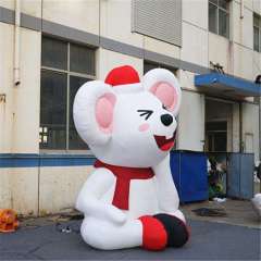 Inflatable Cartoon Mouse Decoration Meichen Event Display Advertising Inflatable Factory Direct Supply