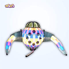 Custom LED Futuristic Spaceship Inflatable Decoration for Event Display Decoration  Professional Inflatable Factory Manufacturer