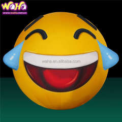 Custom Smiley Bean Face Inflatable Mascot for Exhibition Display Decoration | Direct Inflatable Factory