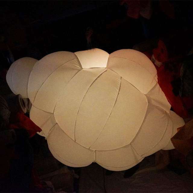 Custom Floating LED Cloud Inflatable for Festival and Event Display Decoration | OEM Inflatable Factory