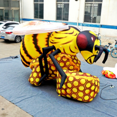 Custom Giant Bee Inflatable Decoration for Event Display Decoration | Professional Inflatable Factory Manufacturer