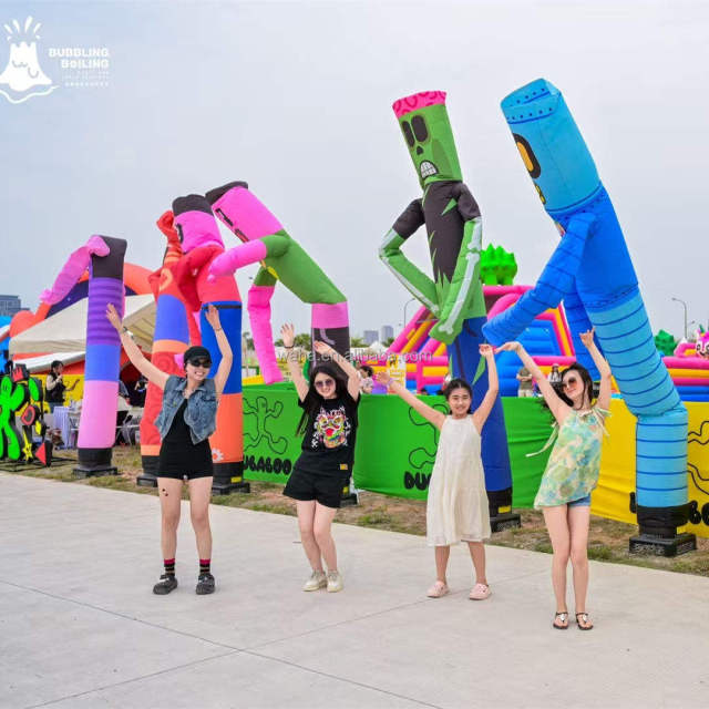 Inflatable Dancing Tube Man with Blower Meichen Event Promotion Advertising Factory Direct Supply