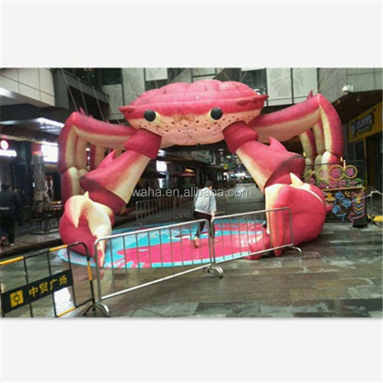 LED Illuminated Lobster Inflatable Sculpture for Mall Display Decoration | OEM Inflatable Factory