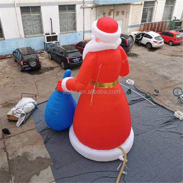 Inflatable Santa Claus Decoration Meichen Christmas Event Display Advertising Inflatable Factory Direct Supply