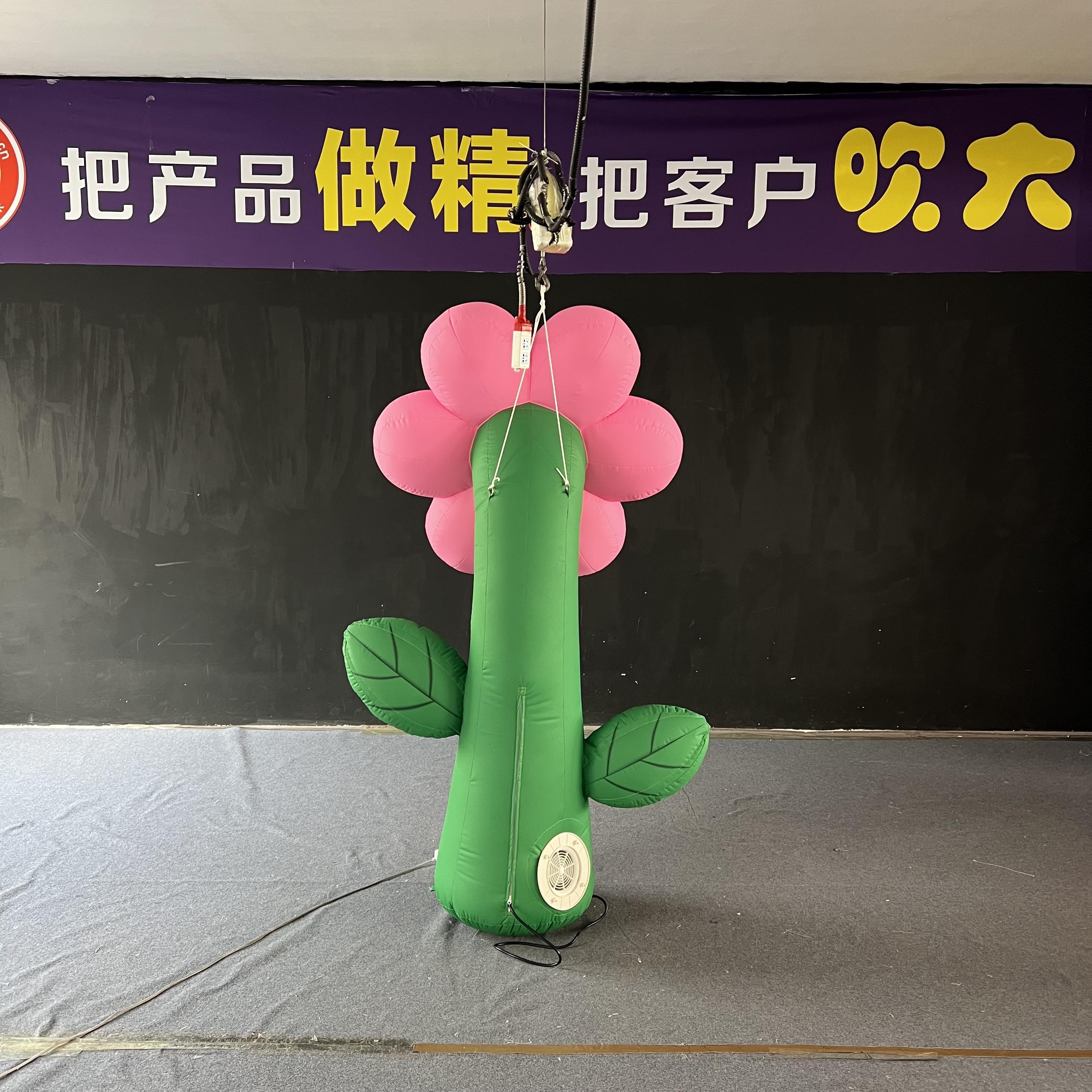 Inflatable Rose Flower Sculpture Meichen Romantic Wedding Event Inflatable Factory Direct Supply