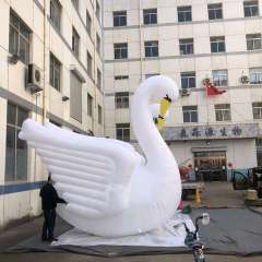 Custom Inflatable Swan Sculpture Meichen Commercial Promotion Event Display Inflatable Factory Direct Supply