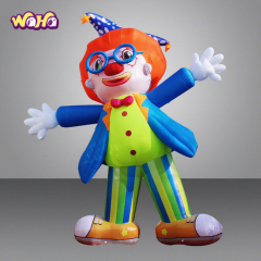 Giant Inflatable Circus Clown Model Meichen Carnival Event Decoration Inflatable Factory Direct Supply