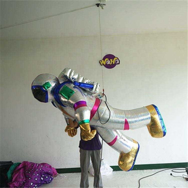 LED Inflatable Astronaut Light up Decoration Meichen Space Event Advertising Inflatable Factory Direct Supply