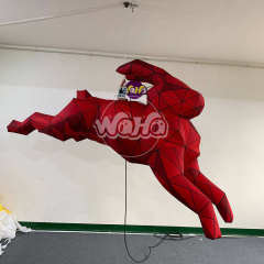 Inflatable Cute Rabbit Decoration Meichen Festival Event Advertising Inflatable Factory Direct Supply