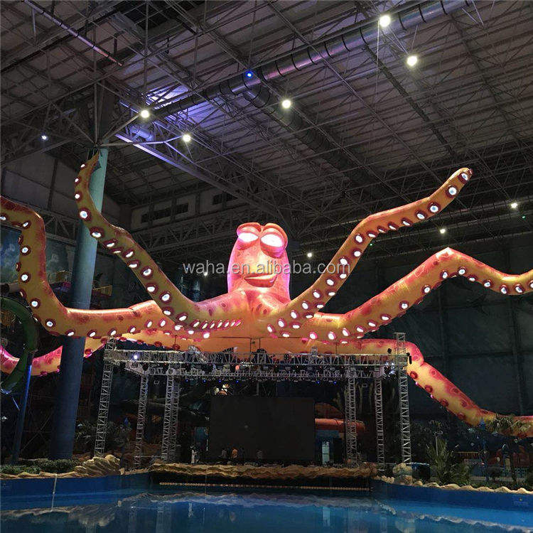 Giant Inflatable Ocean Octopus Light up Display Meichen Festival Event Advertising Inflatable Factory Direct Supply
