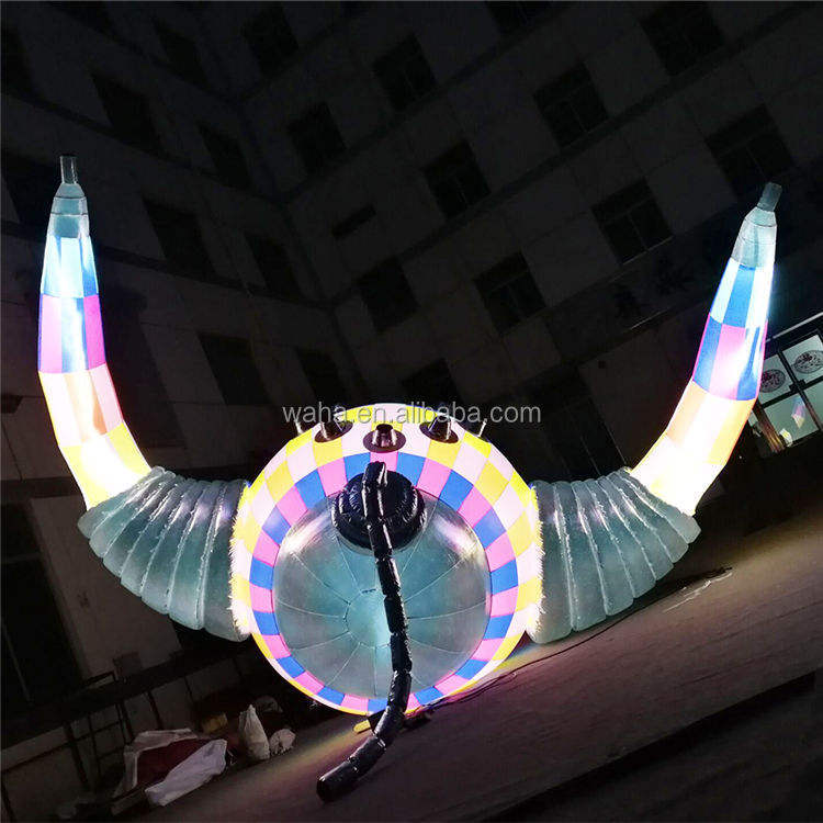Custom LED Futuristic Spaceship Inflatable Decoration for Event Display Decoration  Professional Inflatable Factory Manufacturer