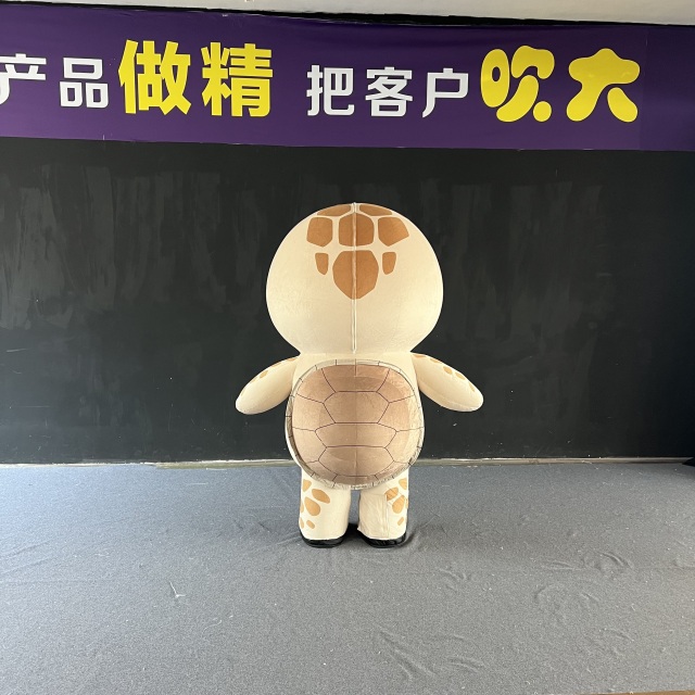Custom Cartoon Turtle Inflatable Mascot Suit, Waterproof Full Body Costume for Street Parade Promotion Events