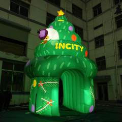 Huge Inflatable Christmas Tree Tent for Shopping Mall Decorations, Holiday Events, Christmas Attractions and Custom Festive Installations