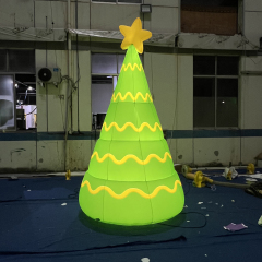 Outdoor Light Up Inflatable Christmas Tree Decoration for Front Yards, Gardens, Lawns, Driveways and Christmas Holiday Displays