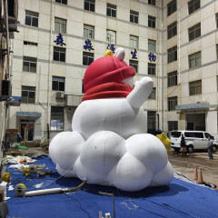 Large Inflatable Snowman Christmas Decoration for Holiday Parties, Outdoor Displays, Shopping Mall Events and Festive Celebrations