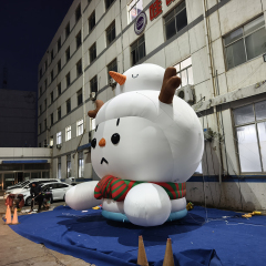 Giant Inflatable Snowman Christmas Decoration, Large Custom Inflatable Snowman Model for Christmas Celebrations, Holiday Events, Shopping Mall Displays, Outdoor Festivals, Commercial Event Decorations, Winter Wonderland Displays