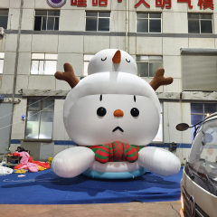Giant Inflatable Snowman Christmas Decoration, Large Custom Inflatable Snowman Model for Christmas Celebrations, Holiday Events, Shopping Mall Displays, Outdoor Festivals, Commercial Event Decorations, Winter Wonderland Displays