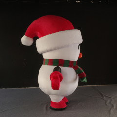 Christmas Snowman Inflatable Costume for Holiday Parties, Christmas Events, Festive Celebrations and Seasonal Event Decorations