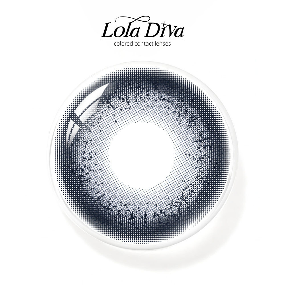 Loladiva Contact Lenses Nebula Mesh Blue | 1 Daily