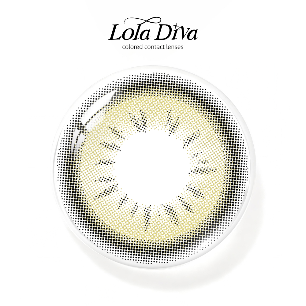 2pcs LolaDiva Kiwifruit Green​ | 1-Day Contact Lenses